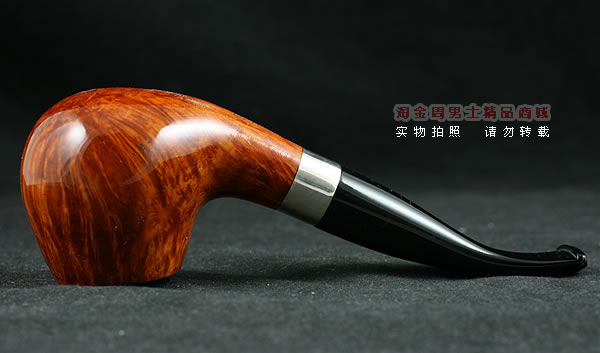 进口烟具 正品德国db石楠木925银圈烟斗 六件套装Bellini01-5