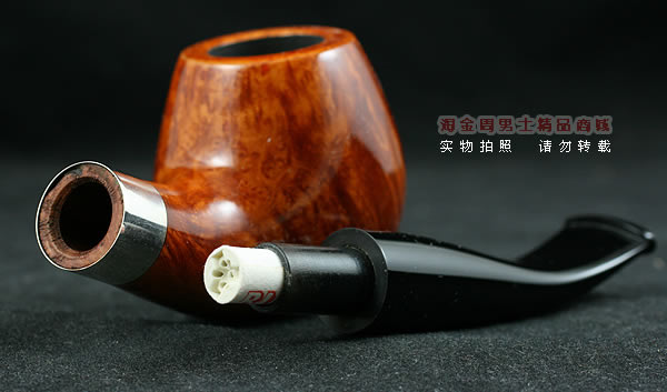 进口烟具 正品德国db石楠木925银圈烟斗 六件套装Bellini01-7