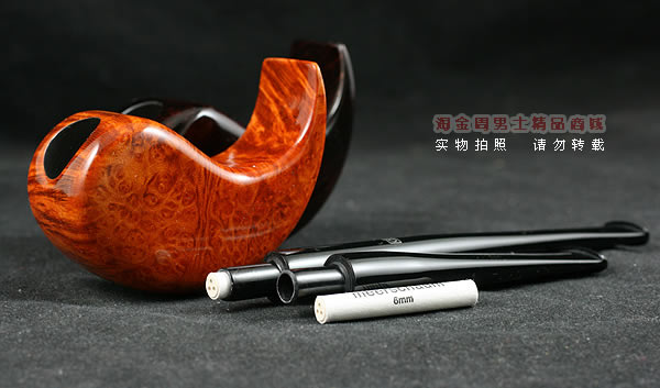 进口烟具 德国design berlin db石楠木烟斗套装 太极阴阳八卦对斗-9