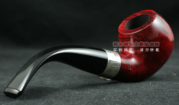 进口烟具 正品彼得森Peterson石楠木烟斗 五件套装酒红银圈斗P03-3