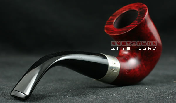 进口烟具 正品彼得森Peterson石楠木烟斗 五件套装酒红银圈斗P05-3