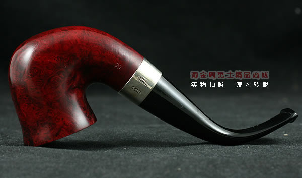 进口烟具 正品彼得森Peterson石楠木烟斗 五件套装酒红银圈斗P05-5