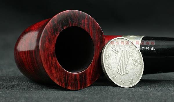 进口烟具 正品彼得森Peterson石楠木烟斗 五件套装酒红银圈斗P05-6