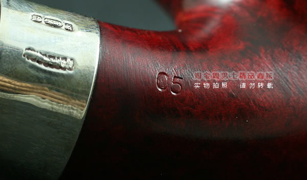 进口烟具 正品彼得森Peterson石楠木烟斗 五件套装酒红银圈斗P05-9