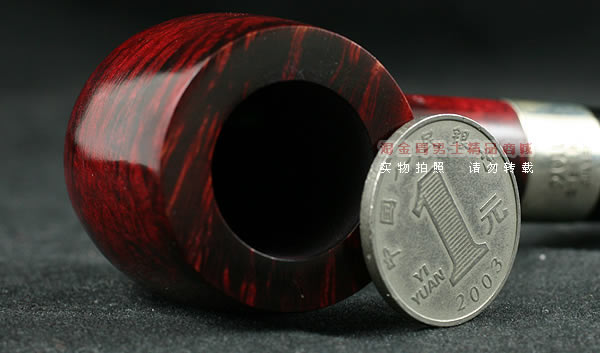 进口烟具 正品彼得森Peterson石楠木烟斗 五件套酒红银圈斗P06-6
