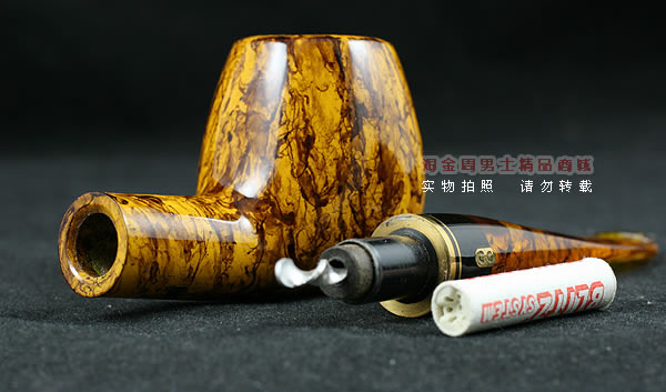 进口烟具 正品法国CHACOM CC石楠木烟斗 六件套装彩色斗ATLAS 263-7