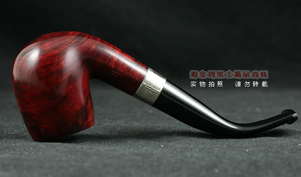 进口烟具 正品彼得森Peterson石楠木烟斗 五件套酒红银圈斗P65-5