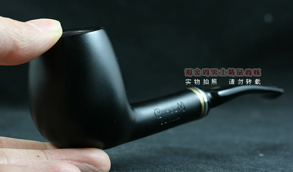 进口烟具 正品法国CHACOM石楠木烟斗 五件套装黑斗861-10