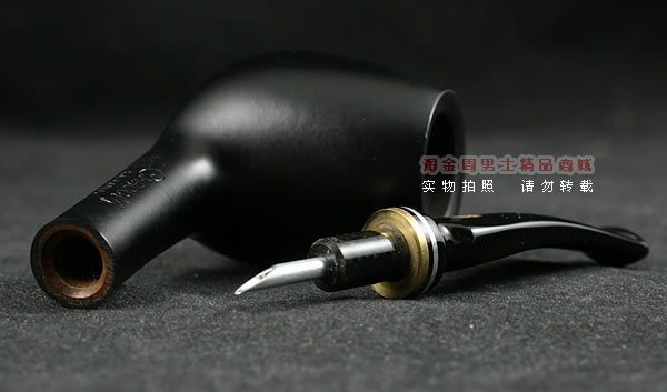 进口烟具 正品法国CHACOM石楠木烟斗 五件套装黑斗861-7
