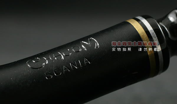 进口烟具 正品法国CHACOM石楠木烟斗 五件套装黑斗861-8