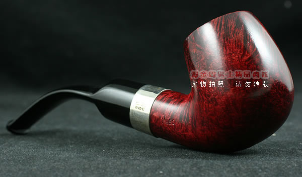 进口烟具 正品彼得森Peterson石楠木烟斗 5件套装酒红银圈斗PXL90-2