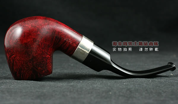 进口烟具 正品彼得森Peterson石楠木烟斗 5件套装酒红银圈斗PXL90-5