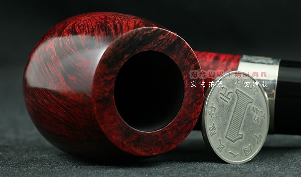 进口烟具 正品彼得森Peterson石楠木烟斗 5件套装酒红银圈斗PXL90-6