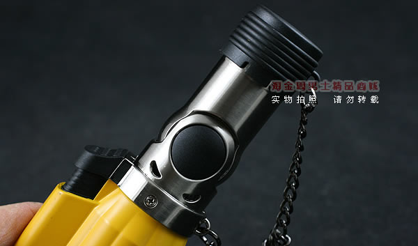 皇冠烟具 高希霸cohiba雪 茄防风直冲火打火机 可调角度火云25-4