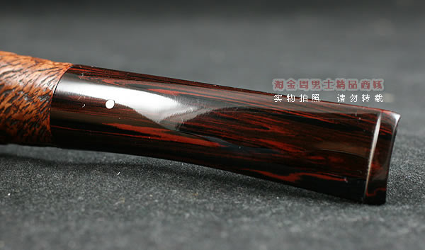 进口烟具 英国Dunhill登喜路石楠木手工烟斗套装 乡村喷砂3421-10