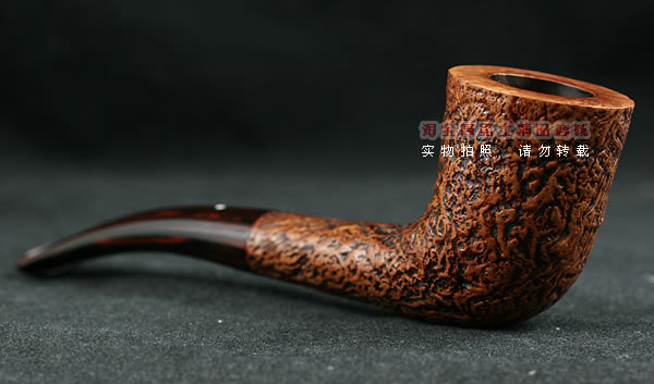 进口烟具 英国Dunhill登喜路石楠木手工烟斗套装 乡村喷砂3421-2