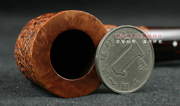 进口烟具 英国Dunhill登喜路石楠木手工烟斗套装 乡村喷砂3421-6