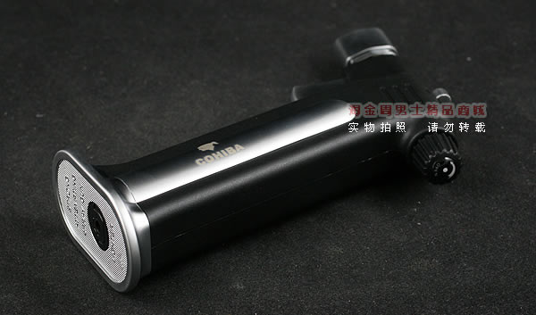 皇冠烟具 高希霸cohiba雪 茄防风直冲火打火机 可调火种火云356-1