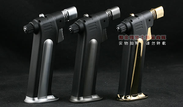 皇冠烟具 高希霸cohiba雪 茄防风直冲火打火机 可调火种火云356-10