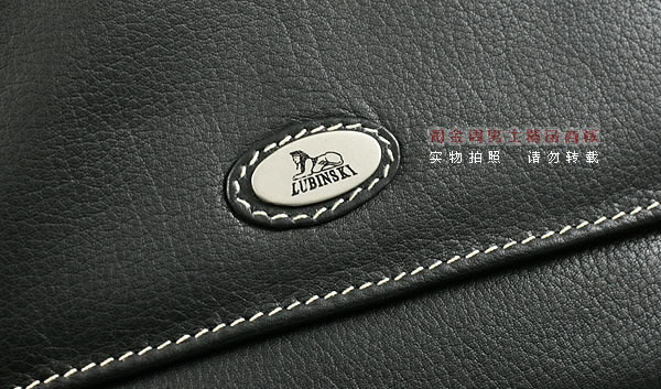 进口烟具 原装正品意大利lubinski真皮4斗烟斗皮包 I571-10