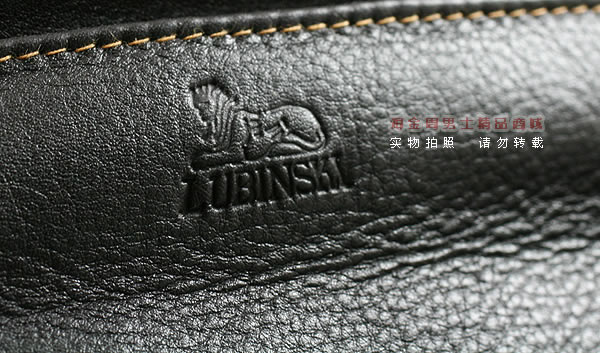 进口烟具 原装正品意大利lubinski真皮单斗烟斗皮包 I709咖啡色-6