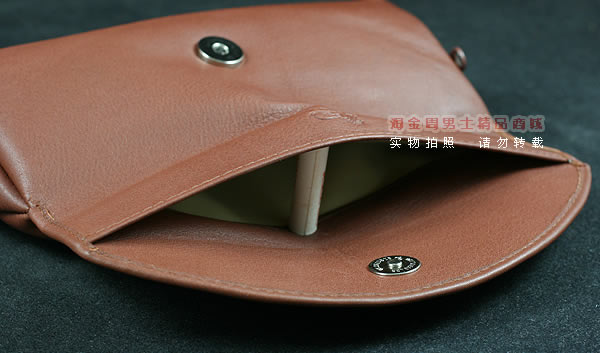 进口烟具 原装正品意大利lubinski真皮单斗烟斗皮包 I709棕色-4