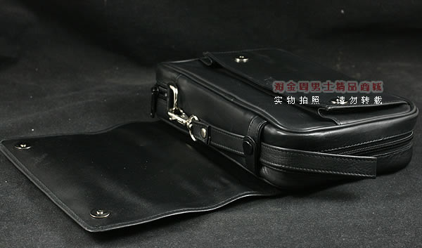 进口烟具 原装正品意大利lubinski真皮4斗烟斗皮包 I764黑色-2