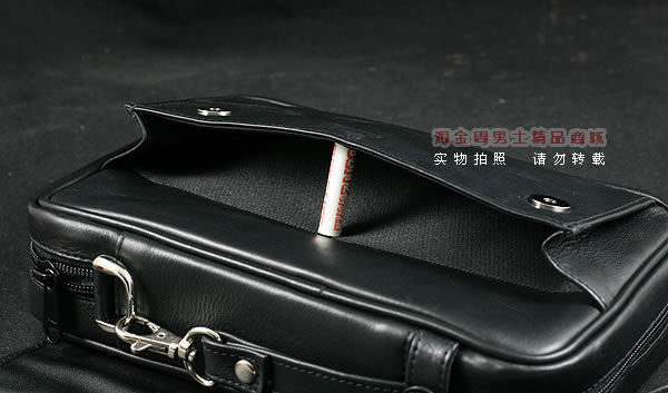 进口烟具 原装正品意大利lubinski真皮4斗烟斗皮包 I764黑色-4