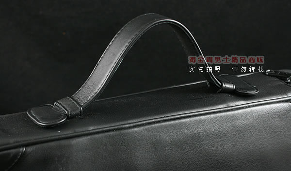 进口烟具 原装正品意大利lubinski真皮8斗烟斗皮包 I770黑色-5