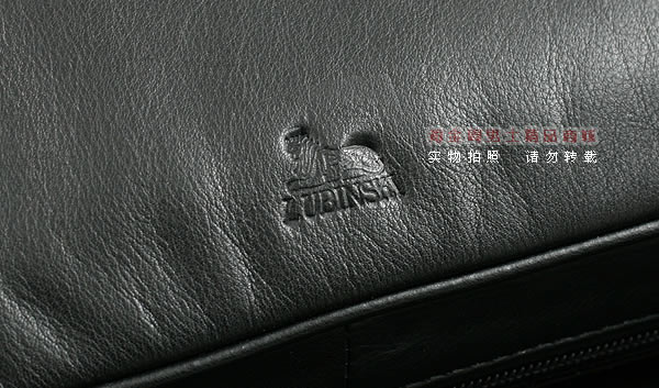 进口烟具 原装正品意大利lubinski真皮8斗烟斗皮包 I770黑色-7