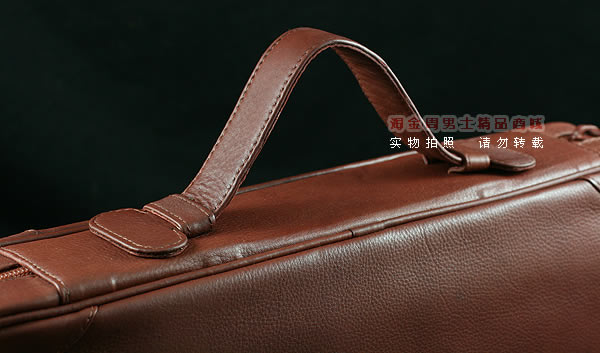 进口烟具 原装正品意大利lubinski真皮8斗烟斗皮包 I770棕色-3