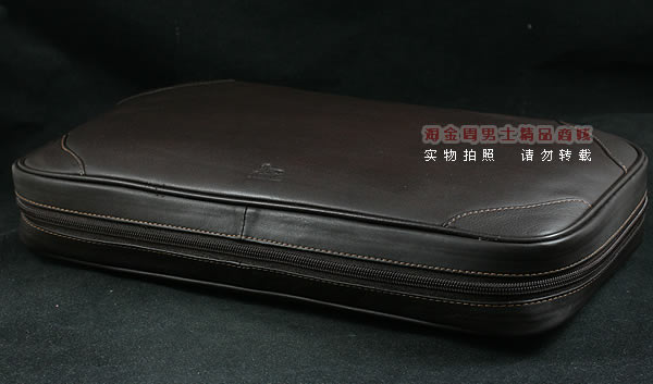 进口烟具 原装正品意大利lubinski真皮8斗烟斗皮包 I770咖啡色-1