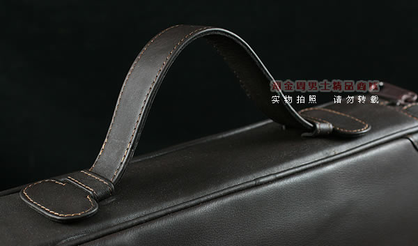 进口烟具 原装正品意大利lubinski真皮8斗烟斗皮包 I770咖啡色-3