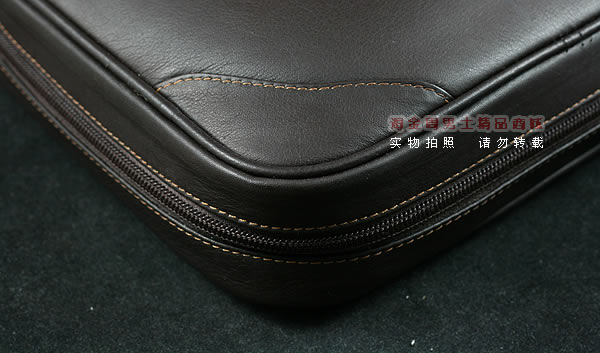 进口烟具 原装正品意大利lubinski真皮8斗烟斗皮包 I770咖啡色-6