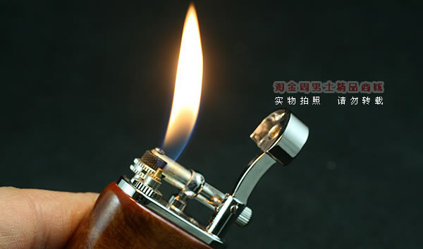 进口烟具 原装正品意大利Lubinski 石楠木烟斗打火机w860-6