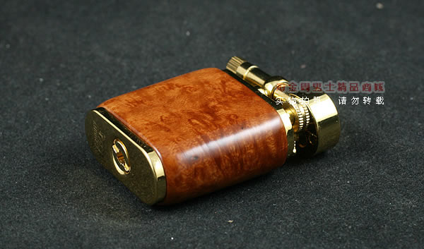 进口烟具 原装正品意大利Lubinski 石楠木烟斗打火机w860G-1