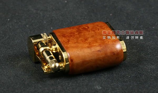 进口烟具 原装正品意大利Lubinski 石楠木烟斗打火机w860G-2