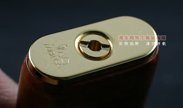 进口烟具 原装正品意大利Lubinski 石楠木烟斗打火机w860G-6