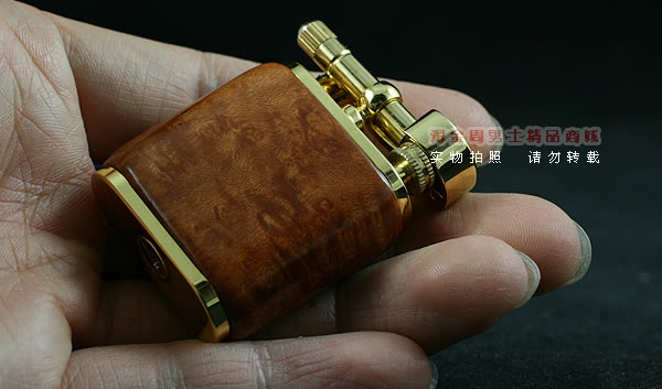 进口烟具 原装正品意大利Lubinski 石楠木烟斗打火机w860G-8
