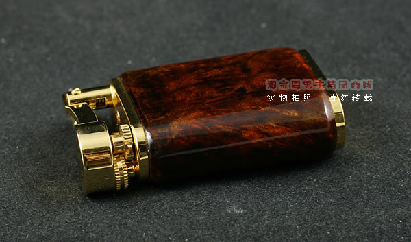 进口烟具 原装正品意大利Lubinski 石楠木烟斗打火机w861G-2