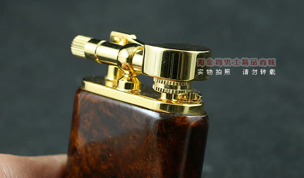 进口烟具 原装正品意大利Lubinski 石楠木烟斗打火机w861G-3