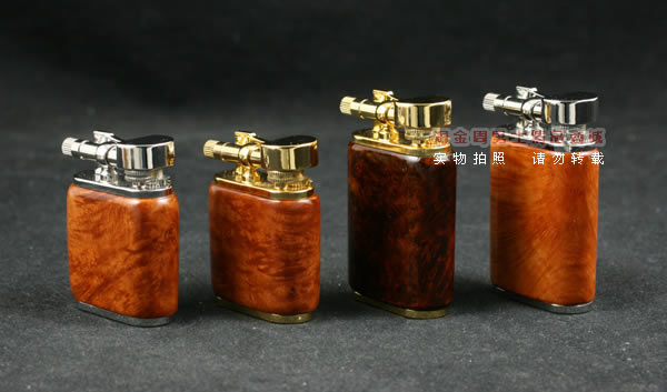 进口烟具 原装正品意大利Lubinski 石楠木烟斗打火机w861G-9