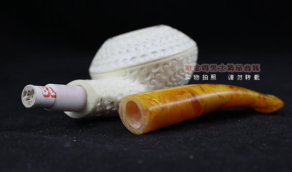 进口烟具 原装正品土耳其ALTINAY海泡石烟斗 六件套装AltG218-7