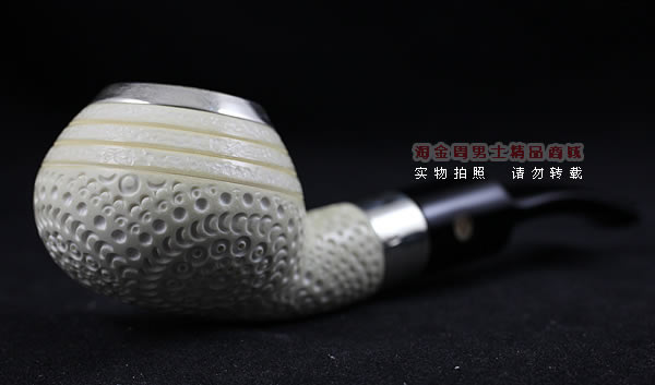 进口烟具 原装正品土耳其ALTINAY海泡石烟斗|6件套装银圈225-1