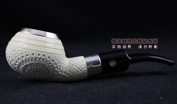 进口烟具 原装正品土耳其ALTINAY海泡石烟斗|6件套装银圈225-4