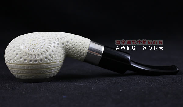 进口烟具 原装正品土耳其ALTINAY海泡石烟斗|6件套装银圈225-5