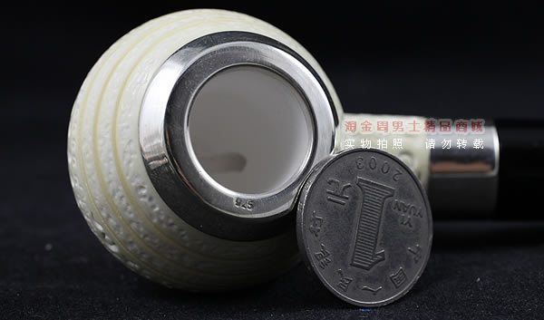 进口烟具 原装正品土耳其ALTINAY海泡石烟斗|6件套装银圈225-6