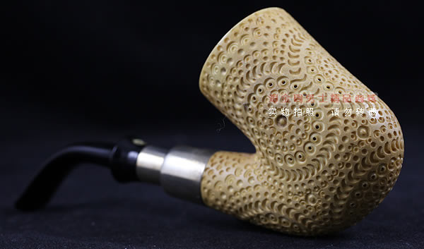 进口烟具 原装正品土耳其ALTINAY海泡石烟斗|6件套装银圈226-2