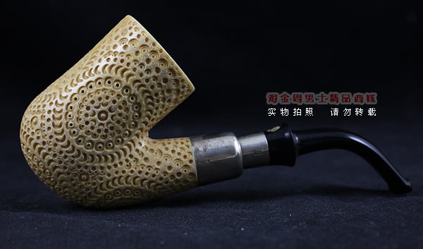 进口烟具 原装正品土耳其ALTINAY海泡石烟斗|6件套装银圈226-4