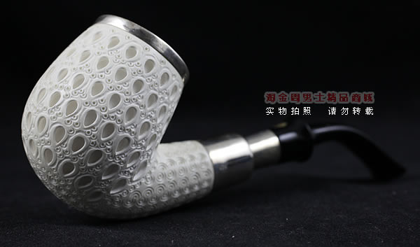 进口烟具 原装正品土耳其ALTINAY海泡石烟斗|6件套装银圈227-1